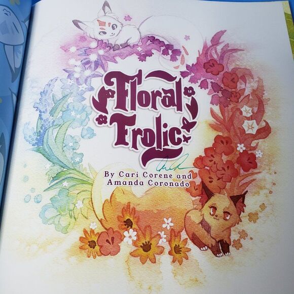 Rare Beautiful Childrens Floral Frolic HB Book Beginner Reader Animal Fox - Picture 7 of 15